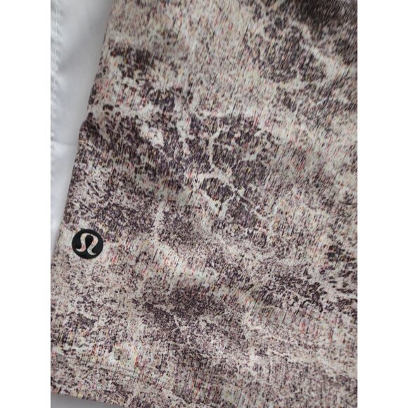 Lululemon Channel Cross Cloudburst Brown Camo 5" Lined Athletic Swim Shorts Sz S - Picture 7 of 9